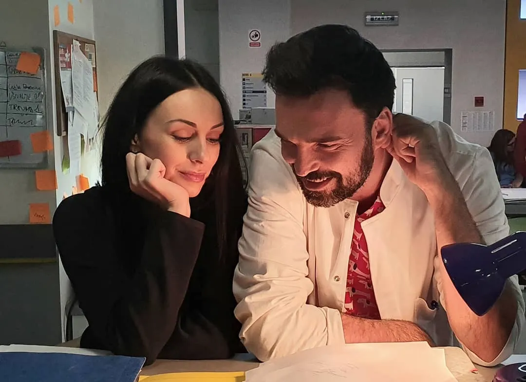 Dr Nemanja Arsić i medicinska sestra Katarina