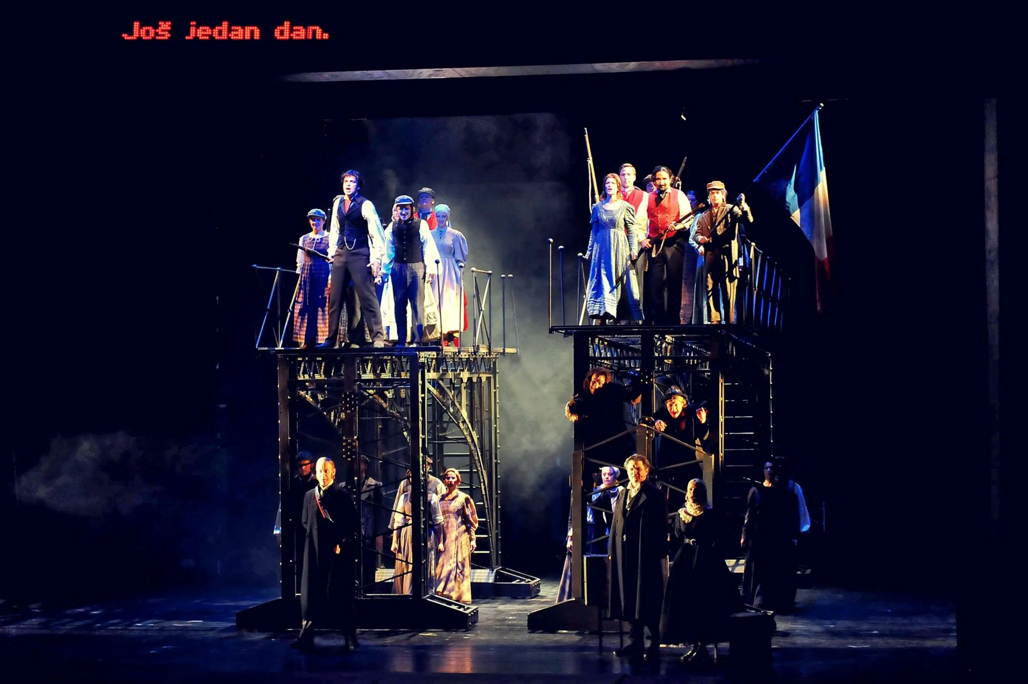 Scene from Act One of Les Misérables