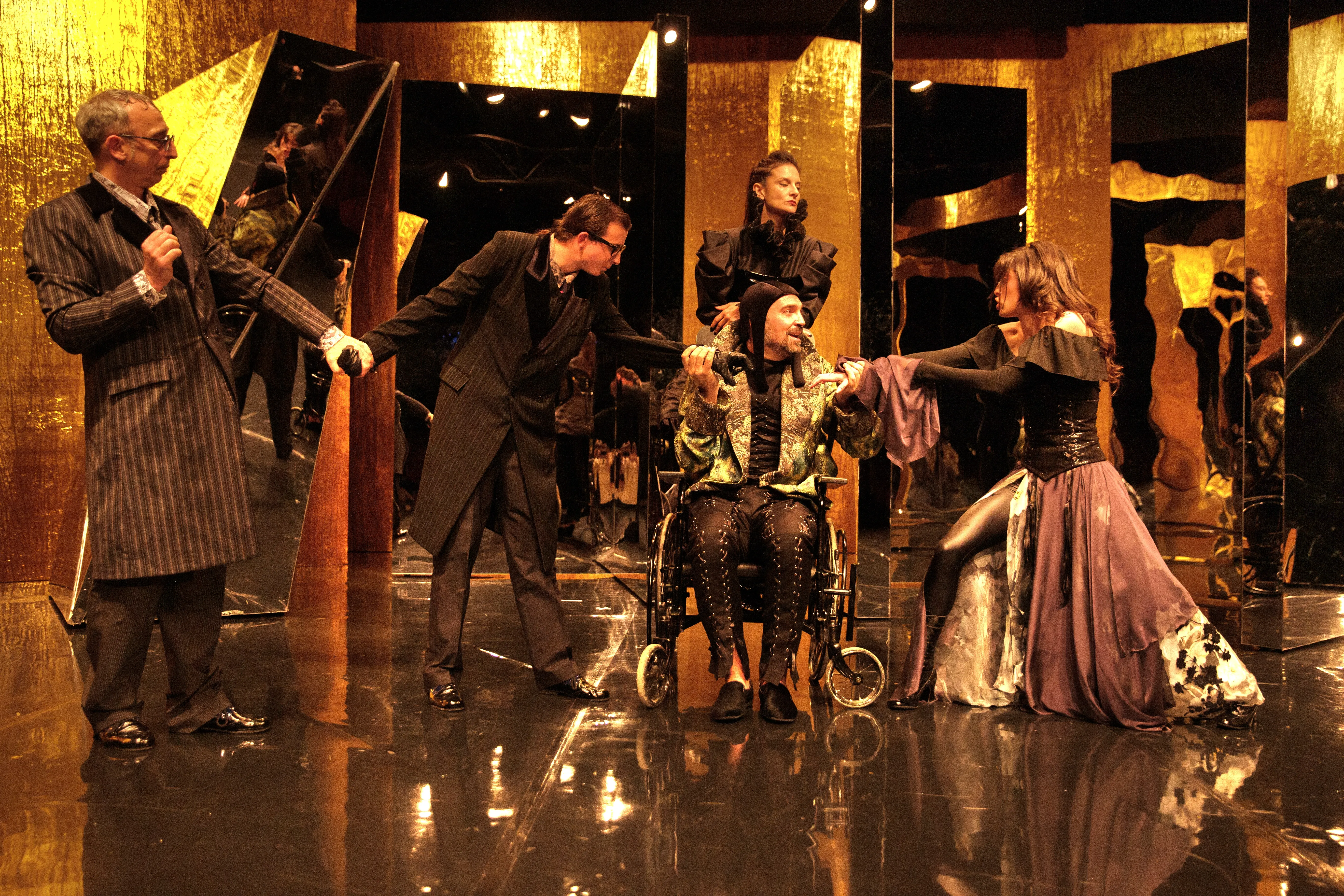 Lavish costumes and set design